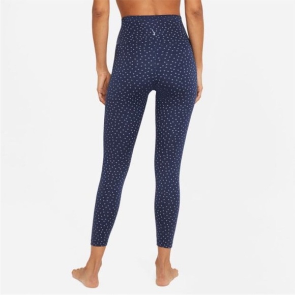Nike • Ruched Waistband Navy Blue Polka Dot Leggings - Picture 12 of 12